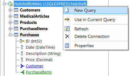 Entity Framework Schema TreeView